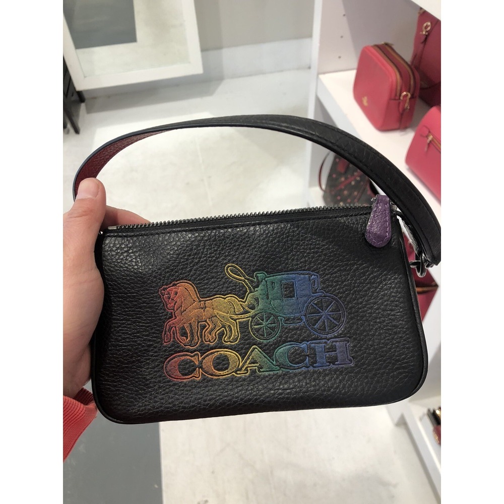 Coach Horse and Carriage Ombre Leather Nolita 19 (Black) - NWT (C6902) Gift Sold